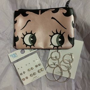 October 2019 Betty Boop Ipsy bag w/earrings bundle